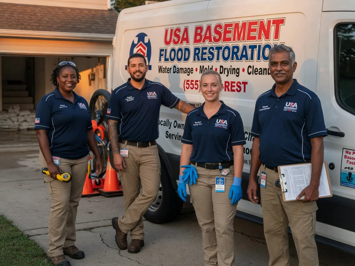Basement Flood Cleanup company in Neche, ND